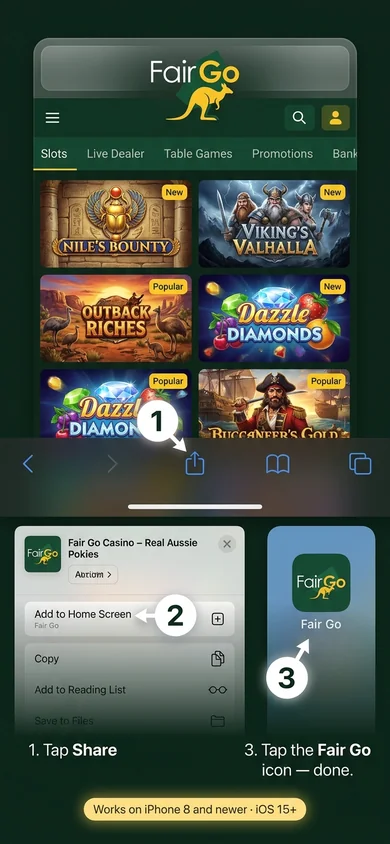 How to install Fair Go on iPhone – Fair Go